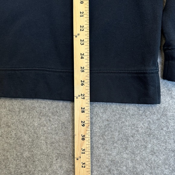 Nautica Quarter Zip Sweatshirt Men's Size XL Navy Blue Fleece Embroidered Logo - Picture 6 of 9